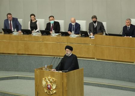 رئیسی در «مجلس دومای روسیه»: ایران به‌دنبال “تعامل حداکثری” با همه کشورهای جهان است