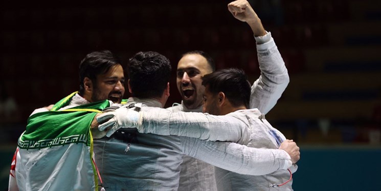 بازی‌های کشورهای اسلامی| سابریست‌ها طلا گرفتند/ پیروزی مقتدرانه شمشیربازان ایرانی مقابل ترکیه