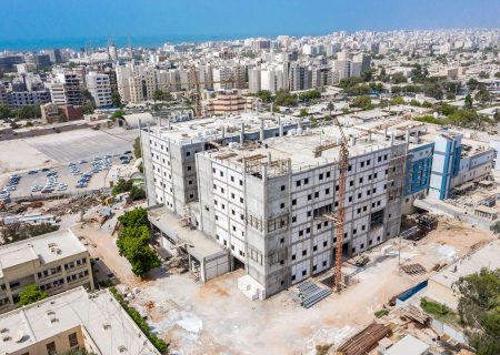 تسریع روند ساخت و تکمیل بیمارستان نفت ستاره خلیج‌فارس