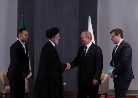 پوتین در دیدار با رئیسی: همه تلاش خود را برای عضویت ایران در شانگهای بکار بستیم