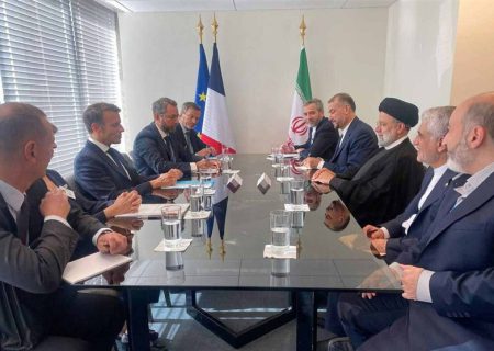روسای جمهور ایران و فرانسه در نیویورک دیدار کردند / دعوت از آیت‌الله رئیسی برای سفر به پاریس
