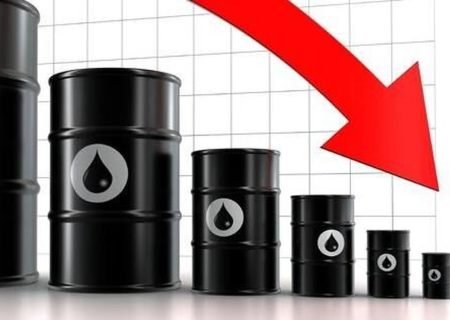 قیمت نفت رو به نزول