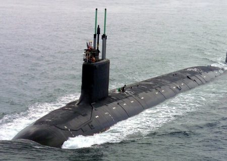 زیردریایی پیشرفته آمریکا در کره جنوبی پهلو گرفت