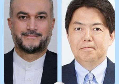 دعوت وزیر خارجه ژاپن از امیرعبداللهیان برای سفر به توکیو