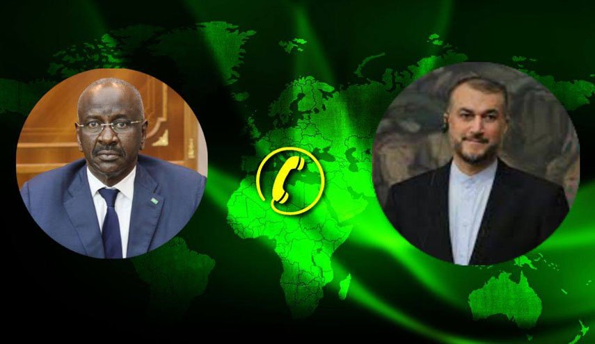دعوت امیرعبداللهیان از وزیر خارجه موریتانی برای سفر به تهران