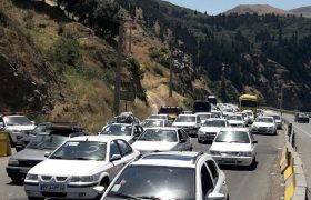 ترافیک سنگین در محور چالوس، آزادراه کرج –قزوین و تهران -قم